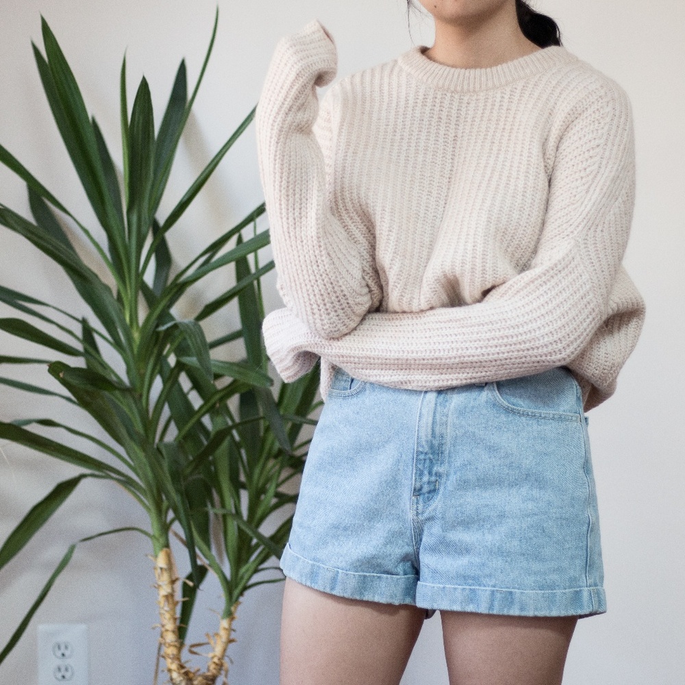 🚫SOLD🚫 zara cream chunky oversized sweater